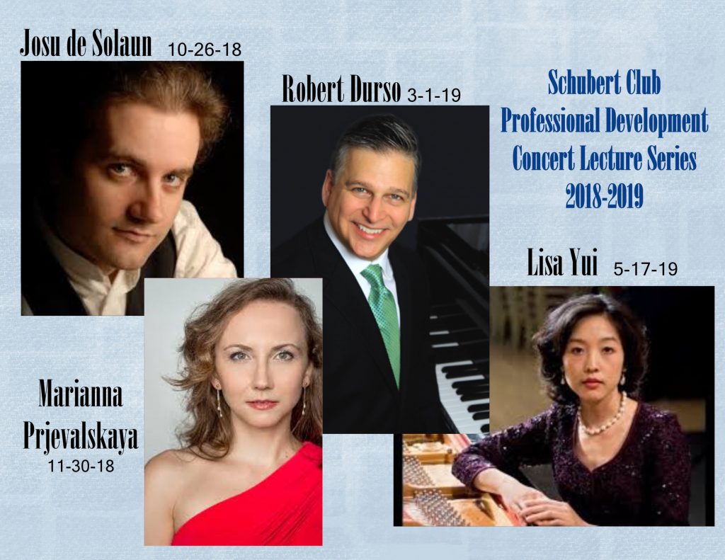 2018-2019 Concert Lecture Series